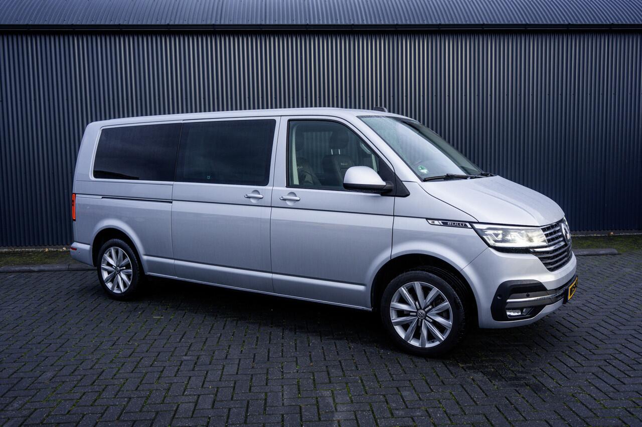Volkswagen TRANSPORTER 6.1 2.0 TDI L2H1 | DC | Bulli | 200PK | Leder | Carplay | Virtual | Adapt Cruise