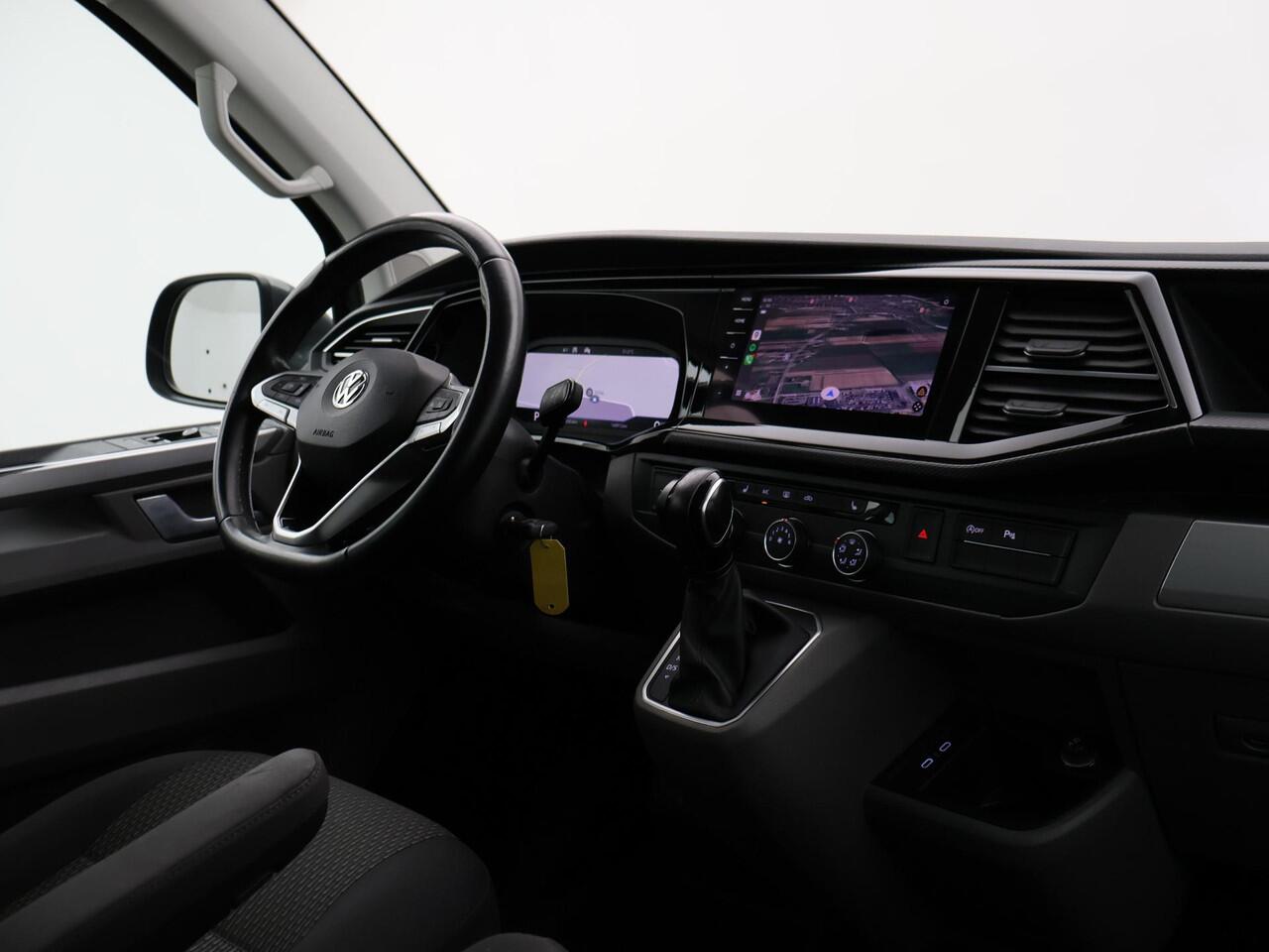 Volkswagen TRANSPORTER BULLI 2.0 TDI 150 PK DSG L2H1 DUBBEL CABINE + 2 SCHUIFDEUREN | VIRTUAL COCKPIT | ADAPTIVE CRUISE | STOELVERW.