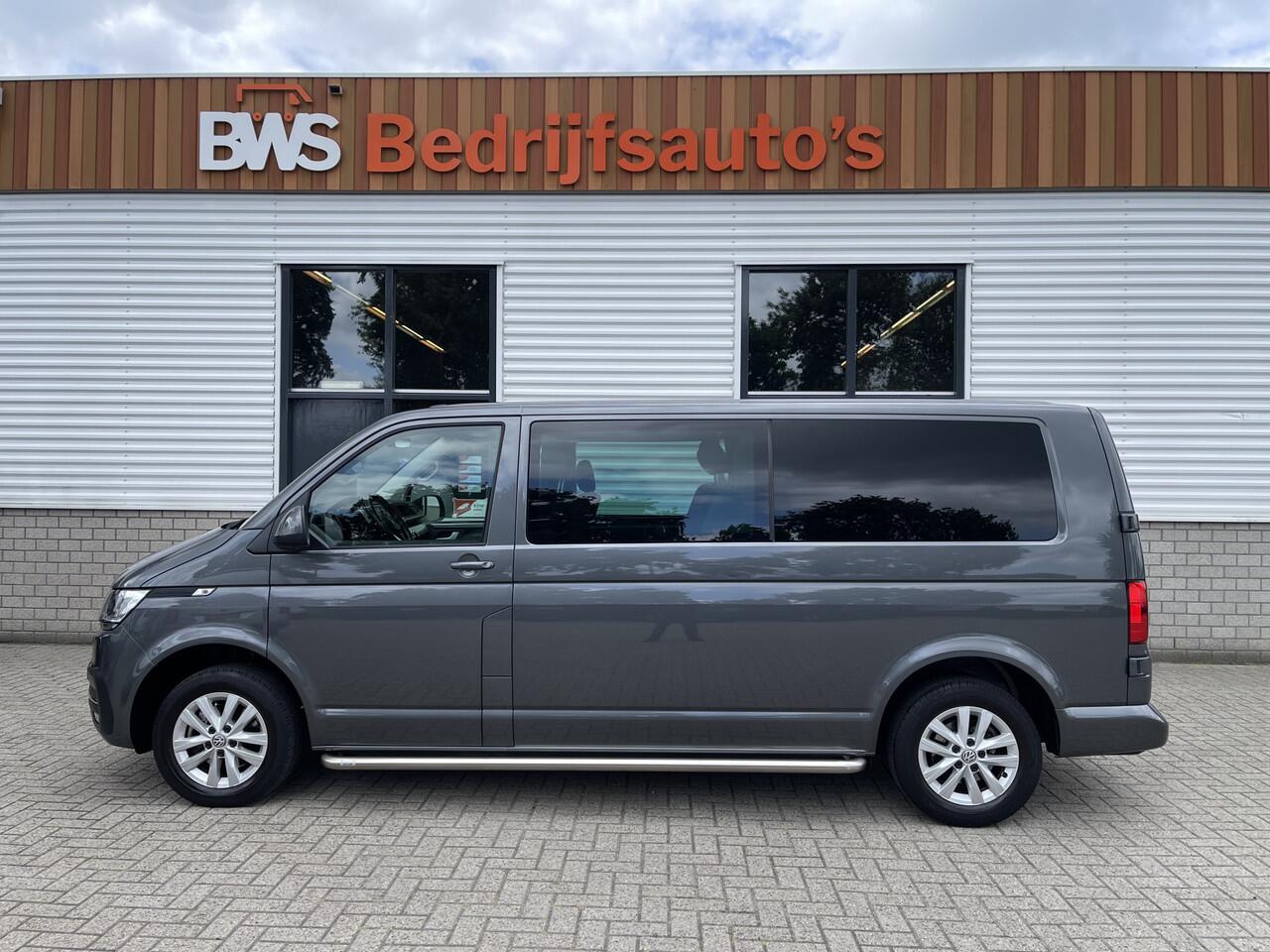 Volkswagen TRANSPORTER 2.0 TDI L2H1 30 DC 5 persoons / vaste prijs rijklaar ¤ 27.950 ex btw / lease vanaf ¤ 456 / grijs metallic / airco / cruise / Apple Carplay / lichtmetalen velgen / euro 6 / bpm vrij !