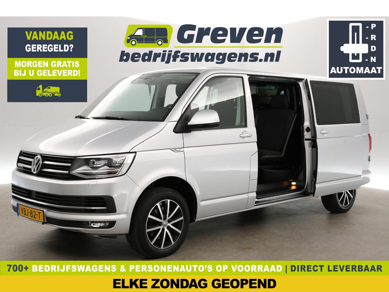 Volkswagen TRANSPORTER 2.0 TDI 150PK L2H1 | DC | Automaat | Airco | 2xSchuifdeur | ACC | Carplay | Trekh. | Navi | Parkeersens.