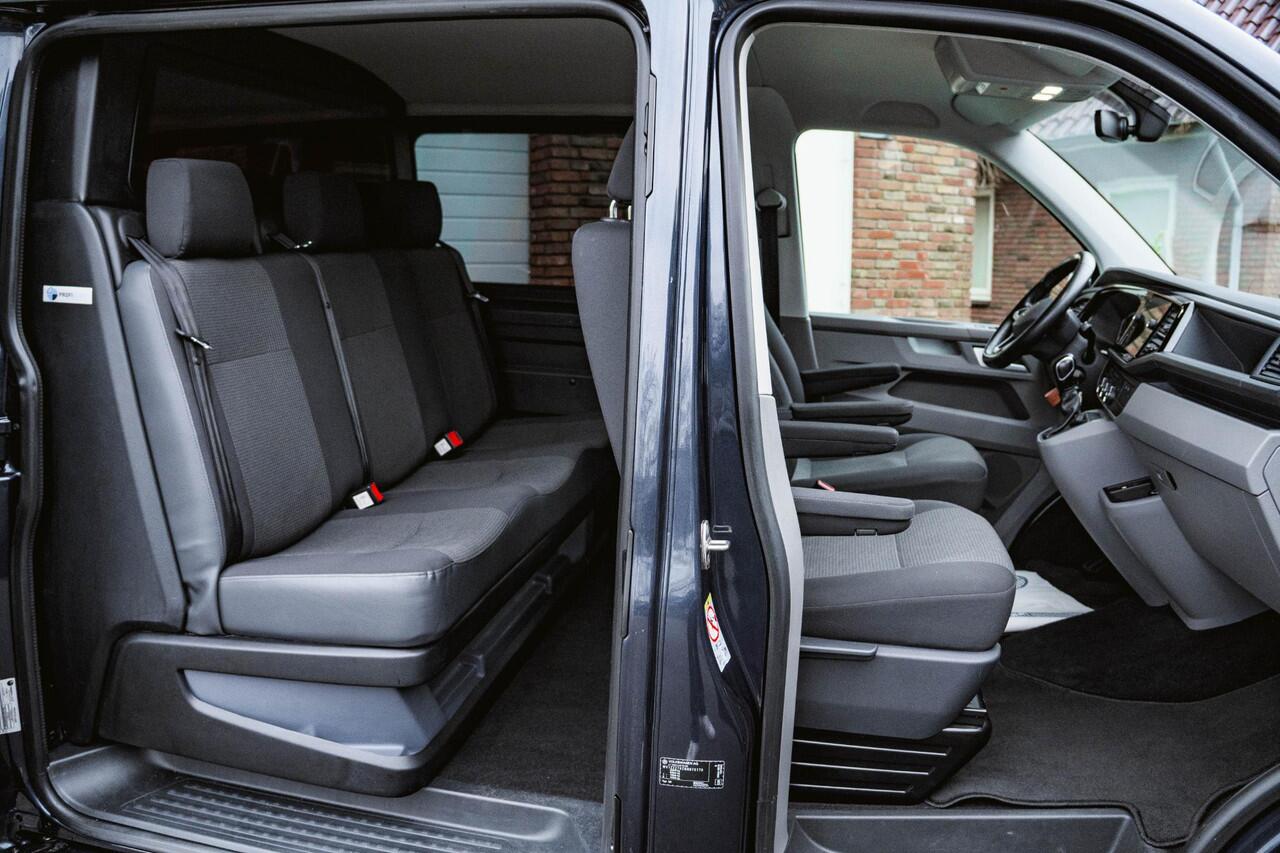 Volkswagen TRANSPORTER 2.0 TDI 150PK DSG L2H1 DUB/CAB LED Trekhaak Camera