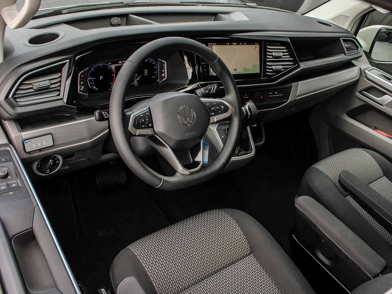 Volkswagen TRANSPORTER 2.0 TDI 204PK DSG Bulli Dubbele Cabine | BPM VRIJ! | 2X SCHUIFDEUR | ACHTERKLEP | ADAPTIVE CRUISE | LED | NAVI |