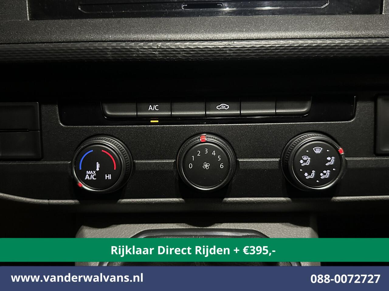 Volkswagen TRANSPORTER 2.0 TDI 111pk L1H1 Euro6 *Rijklaar Direct Rijden* Airco | Camera | Apple Carplay | Android Auto | Cruisecontrol Trekhaak, Parkeersensoren