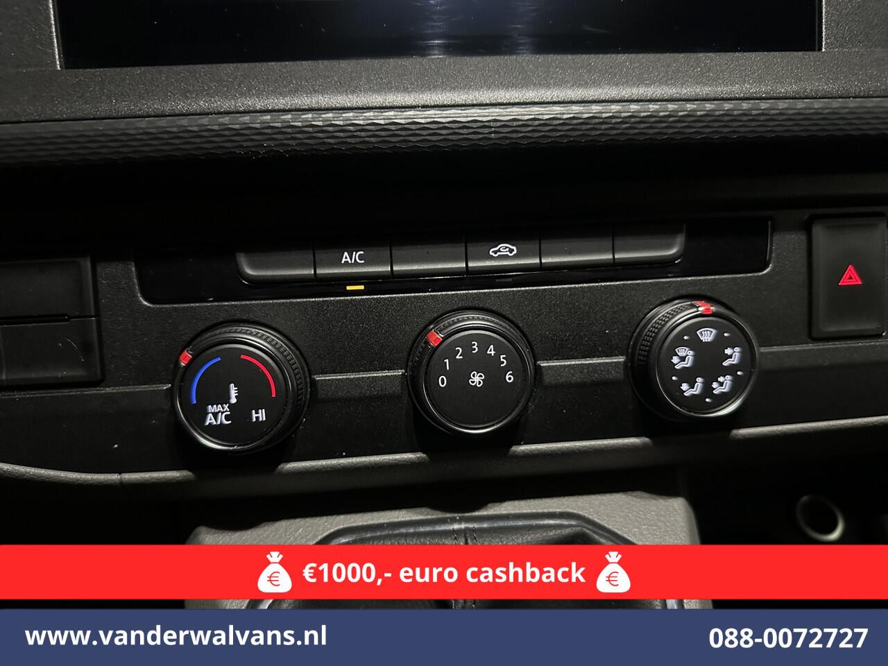 Volkswagen TRANSPORTER 2.0 TDI L2H1 Euro6 *Rijklaar Direct Rijden* Airco | Navigatie | Apple Carplay | Android Auto | Trekhaak Cruisecontrol, Parkeersensoren