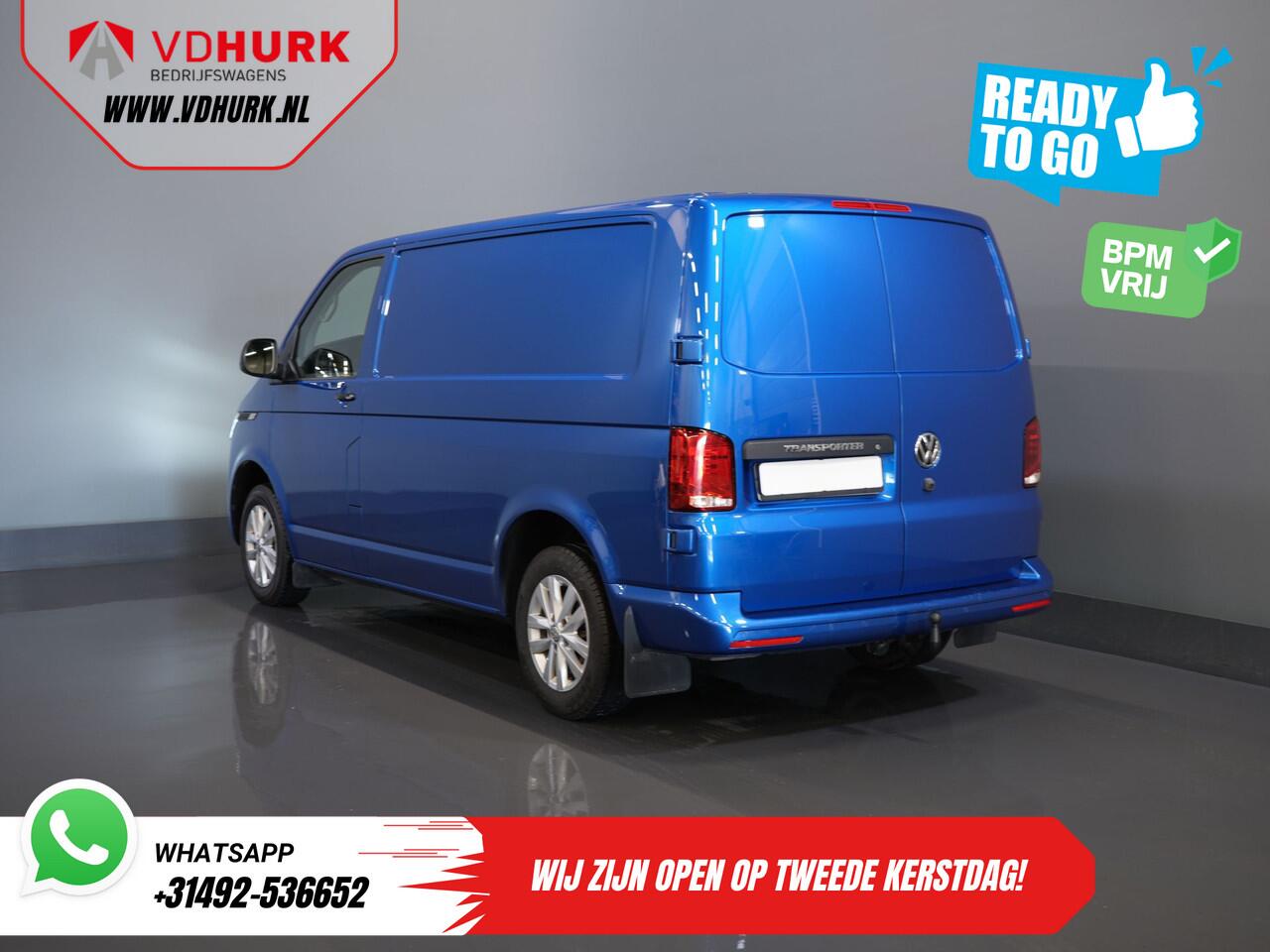 Volkswagen TRANSPORTER 2.0 TDI 150 pk DSG Aut. BPM VRIJ! READY2GO LED/ Adapt.Cruise/ 2.5t Trekverm./ Standkachel/ Stoelverw./ CarPlay/ Camera/ Trekhaak