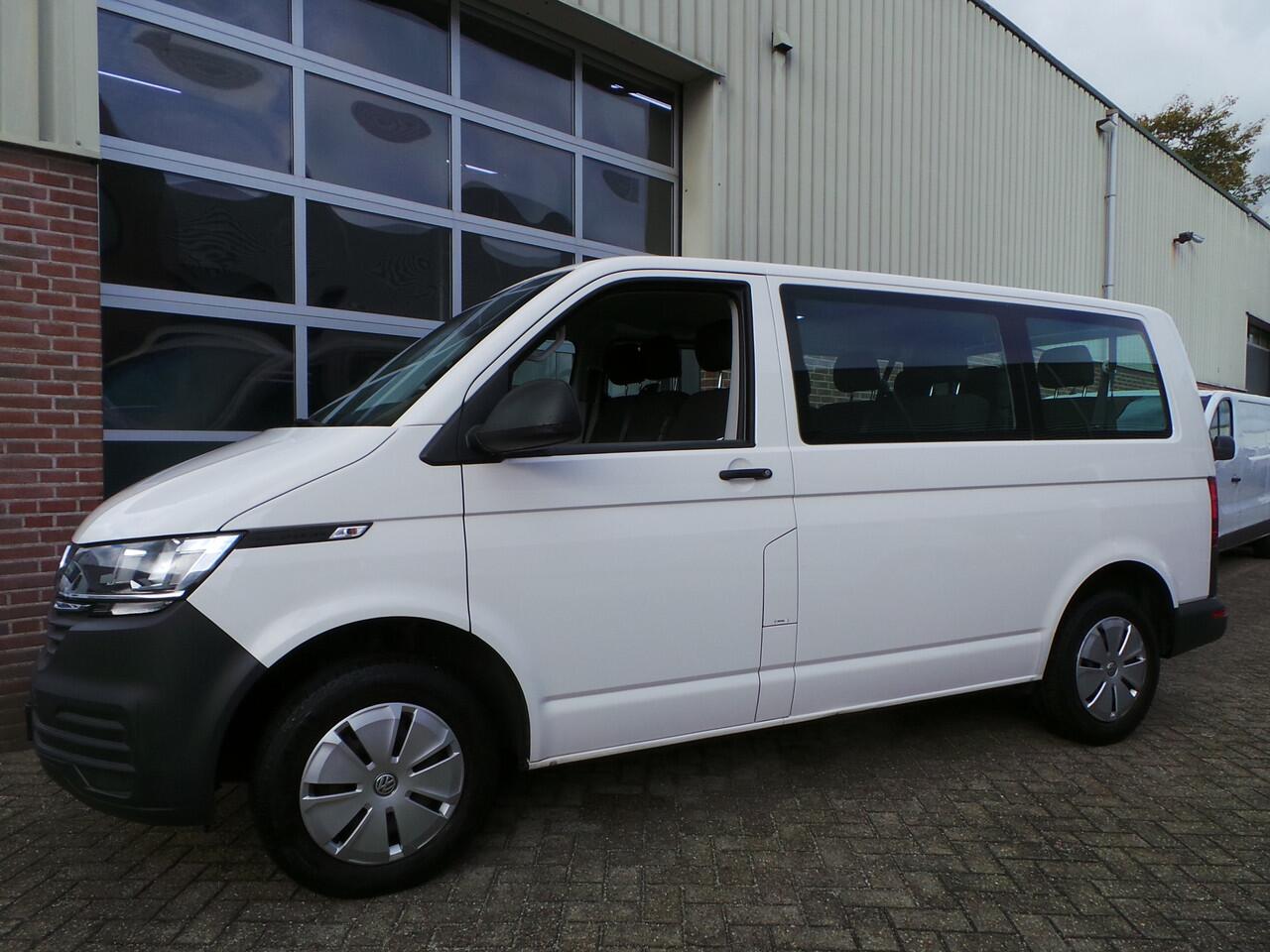 Volkswagen TRANSPORTER Kombi 2.0 TDI L1H1 9persoons Airco, 9 Personenbus 24,950ex btw. 2 stuks op voorraad!