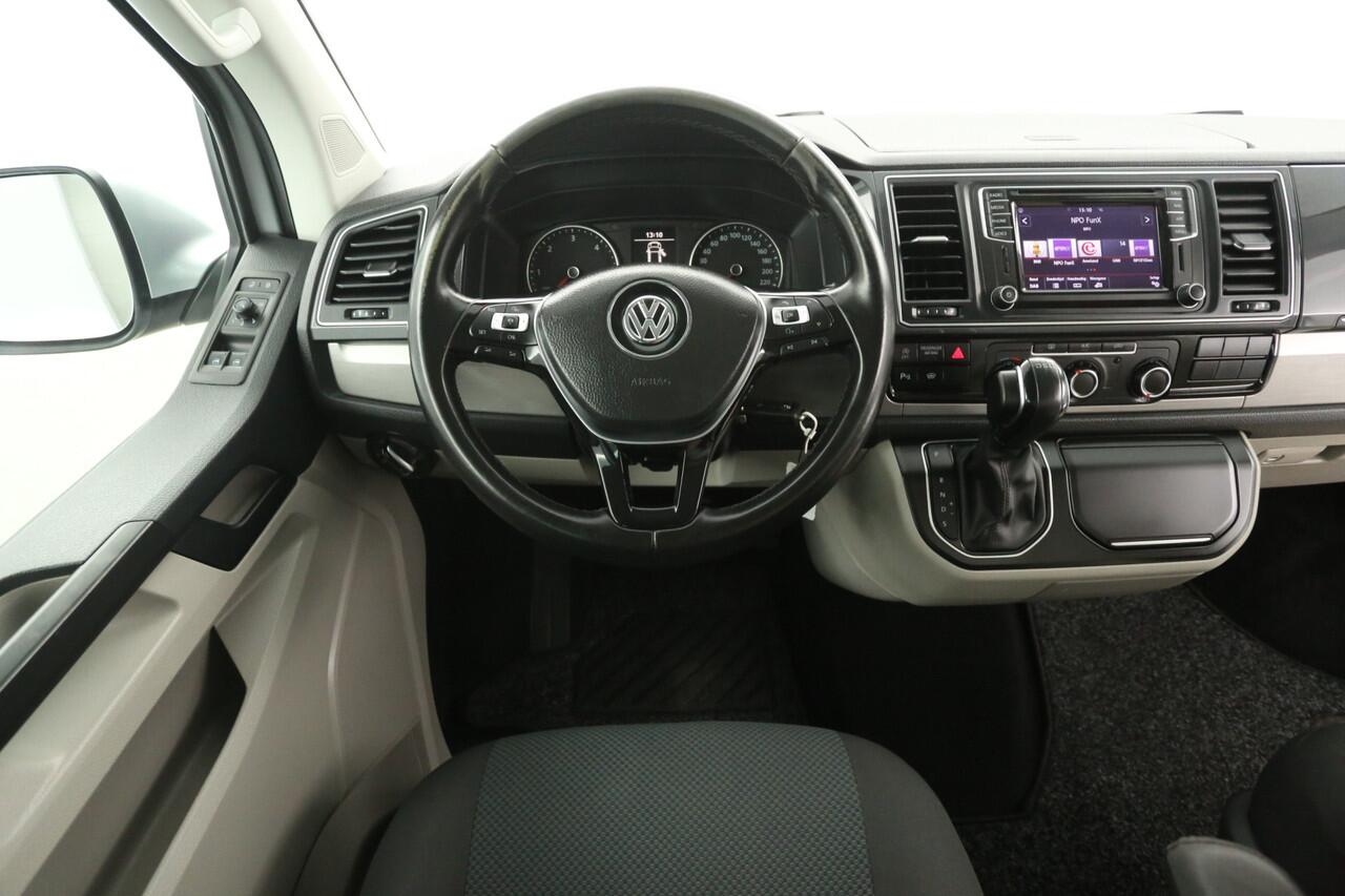 Volkswagen TRANSPORTER 2.0 TDI 150PK L2H1 | DC | Automaat | Airco | 2xSchuifdeur | ACC | Carplay | Trekh. | Navi | Parkeersens.