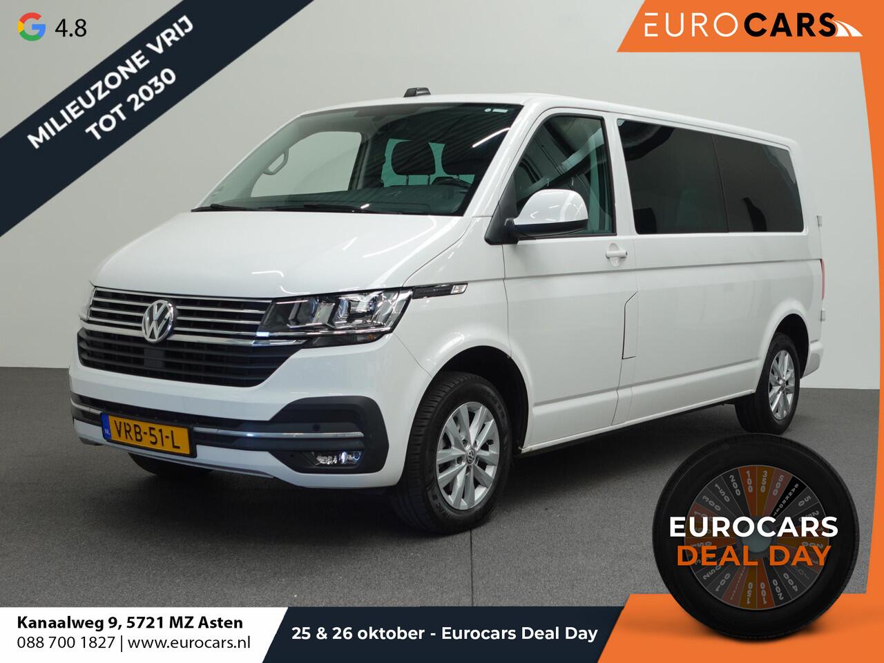 Volkswagen TRANSPORTER 150pk Automaat L2 Dubbele cabine Bulli Apple Carplay Cruise control Camera Airco Euro6