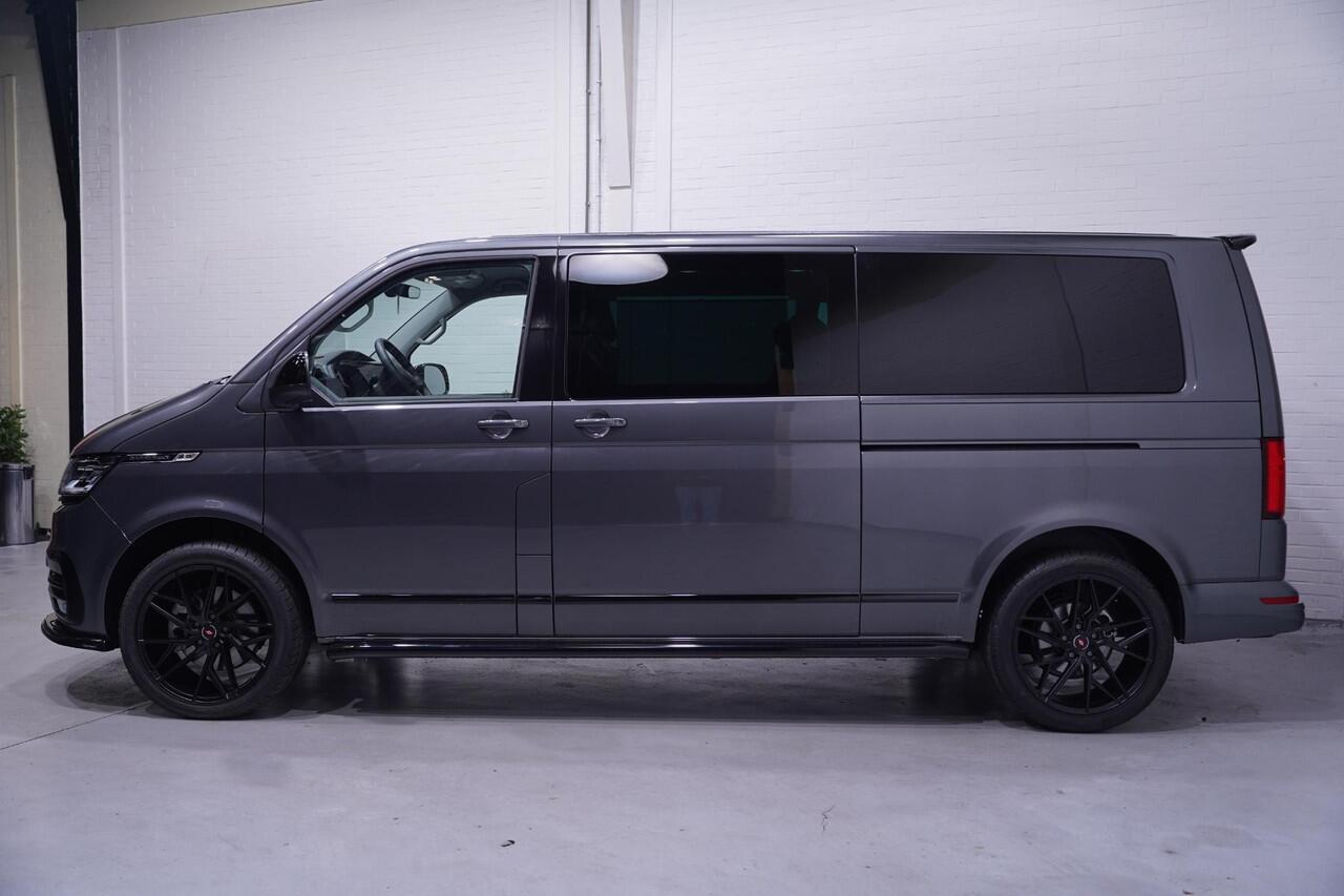 Volkswagen TRANSPORTER 2.0 TDI 204 pk DSG Aut. Highline Edition Dubbel Cabine 2x Elek. Schuifdeur, 20" LMV, Zwarte Grille, Lederen Interieur, Camera, Vol, vol, 5-Zits