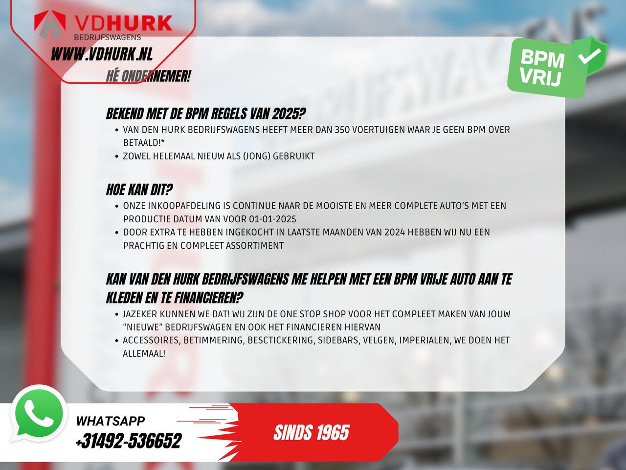 Volkswagen TRANSPORTER 2.0 TDI 150 pk DSG Aut. L2 DC Dubbel Cabine MIXTO/ LED/ Adapt.Cruise/ Standkachel/ Stoelverw./ Carplay/ Camera/ PDC/ LMV/ Trekhaak/ Airco