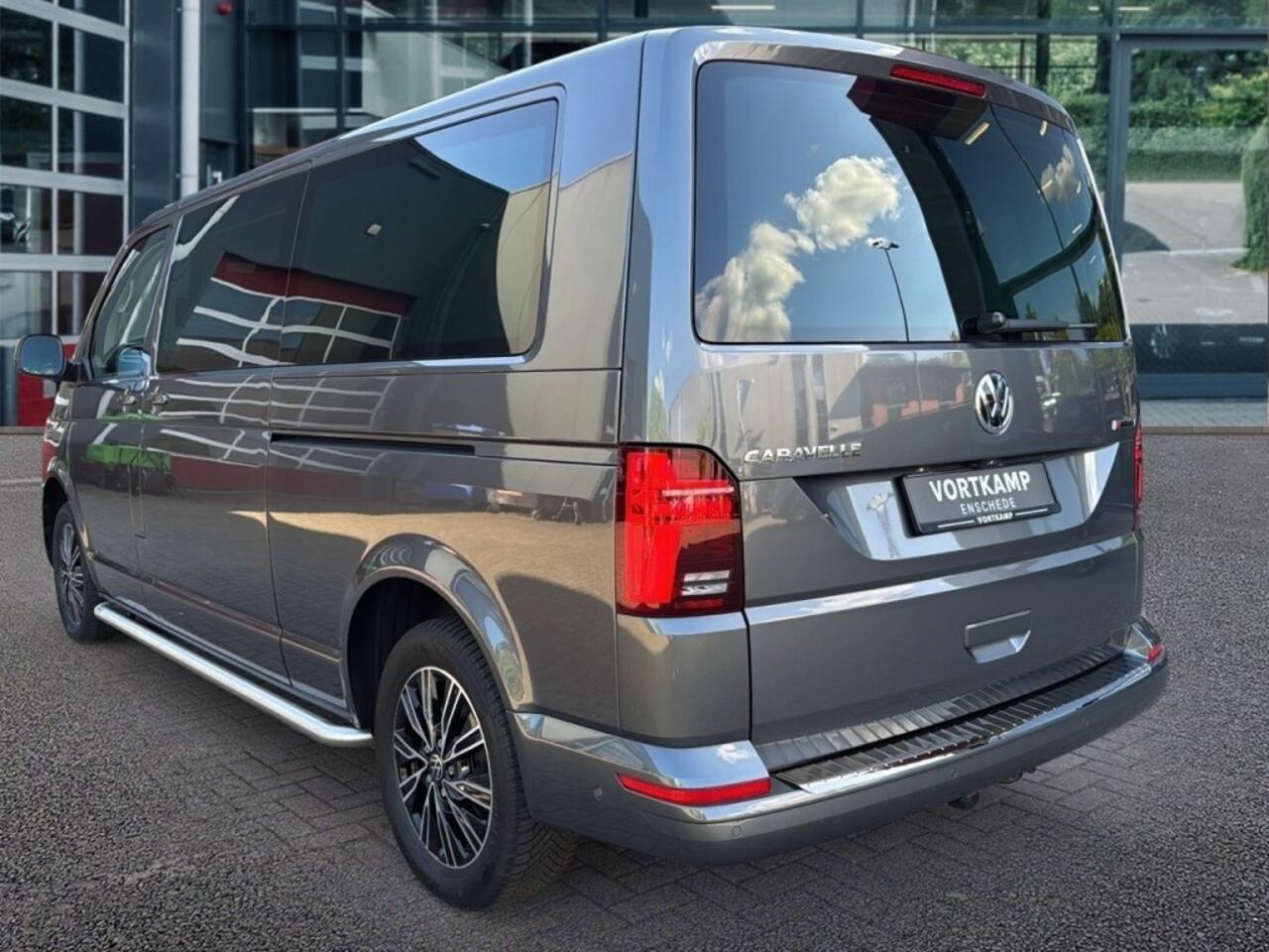 Volkswagen TRANSPORTER CARAVELLE 2.0 TDI DSG LANG 4MOTION E-KLEP/E-DEUR/TREKHAAK/CAMERA/LEDER/NAVI