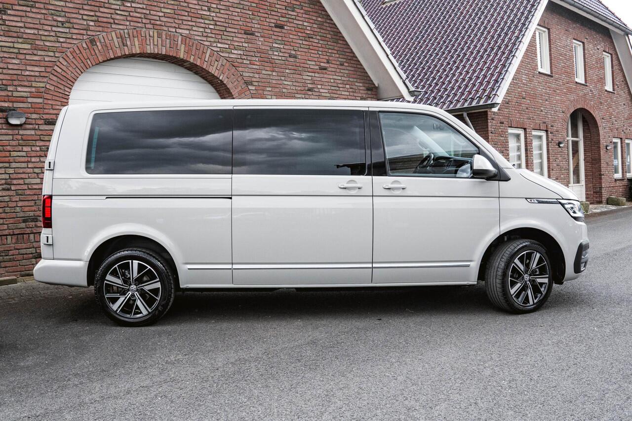 Volkswagen TRANSPORTER T6.1 Caravelle 2.0 TDI 204 PK DSG L2H1 DUB/CAB A-Deuren ACC | LED | Leder | Apple Carplay/ Android Auto | Privacy glass |