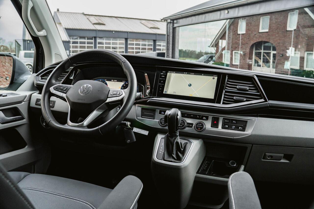 Volkswagen TRANSPORTER T6.1 2.0 TDI 204 PK DSG CARAVELLE L2H1 A-KLEP DUB/DUB ACC | LED | Leder | Privacy glass | 2x schuifdeuren