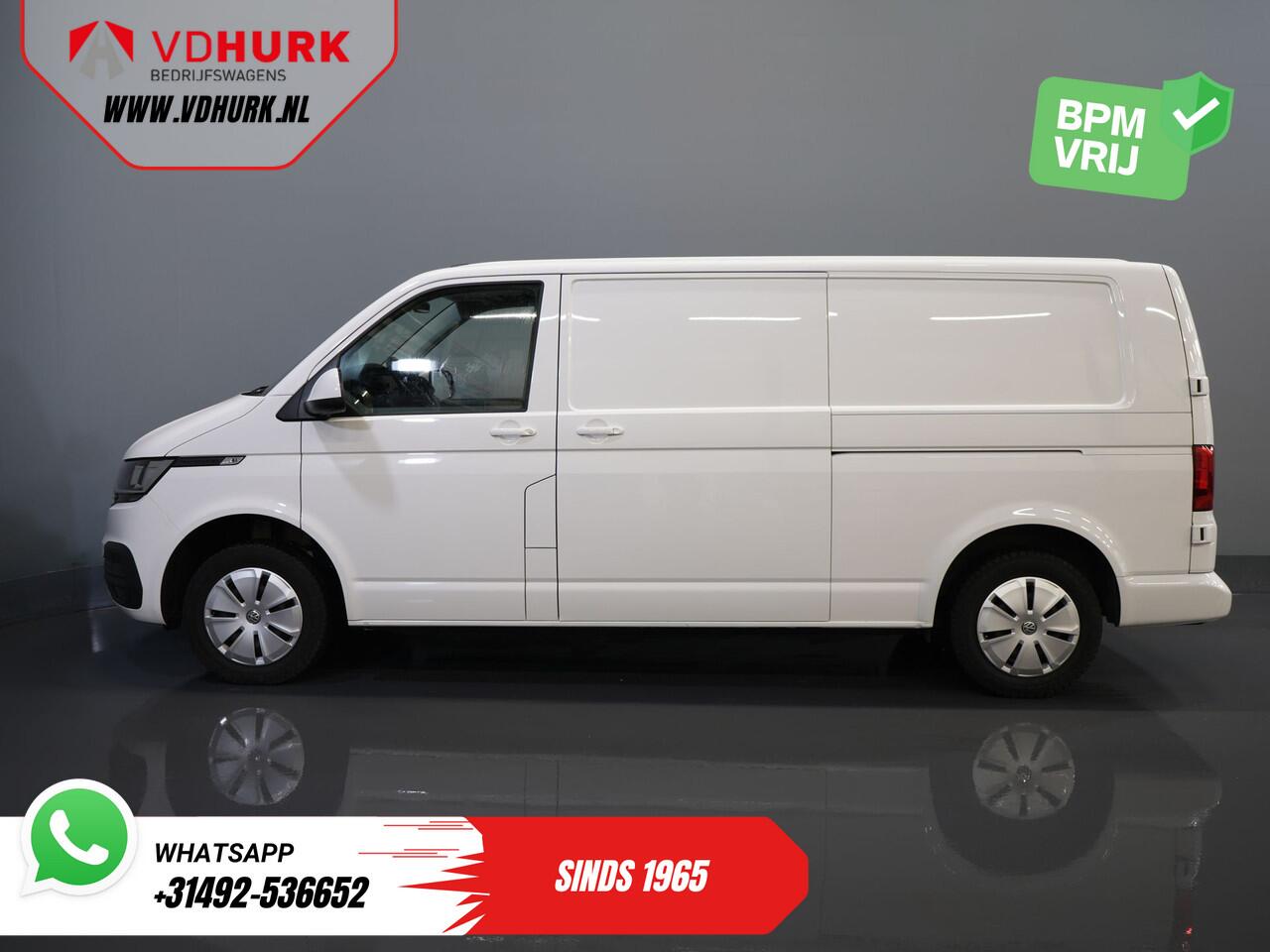 Volkswagen TRANSPORTER T6.1 2.0 TDI 150 pk DSG Aut. L2 2xSchuifdeur/ Carplay/ Camera/ Cruise/ PDC/ Airco