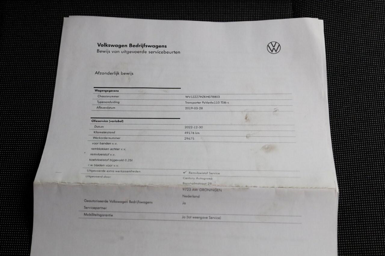 Volkswagen TRANSPORTER 2.0 TSI 150pk Benzine L2H3 Trendline Airco/Camera/Camper? BPM-VRIJ 03-2019
