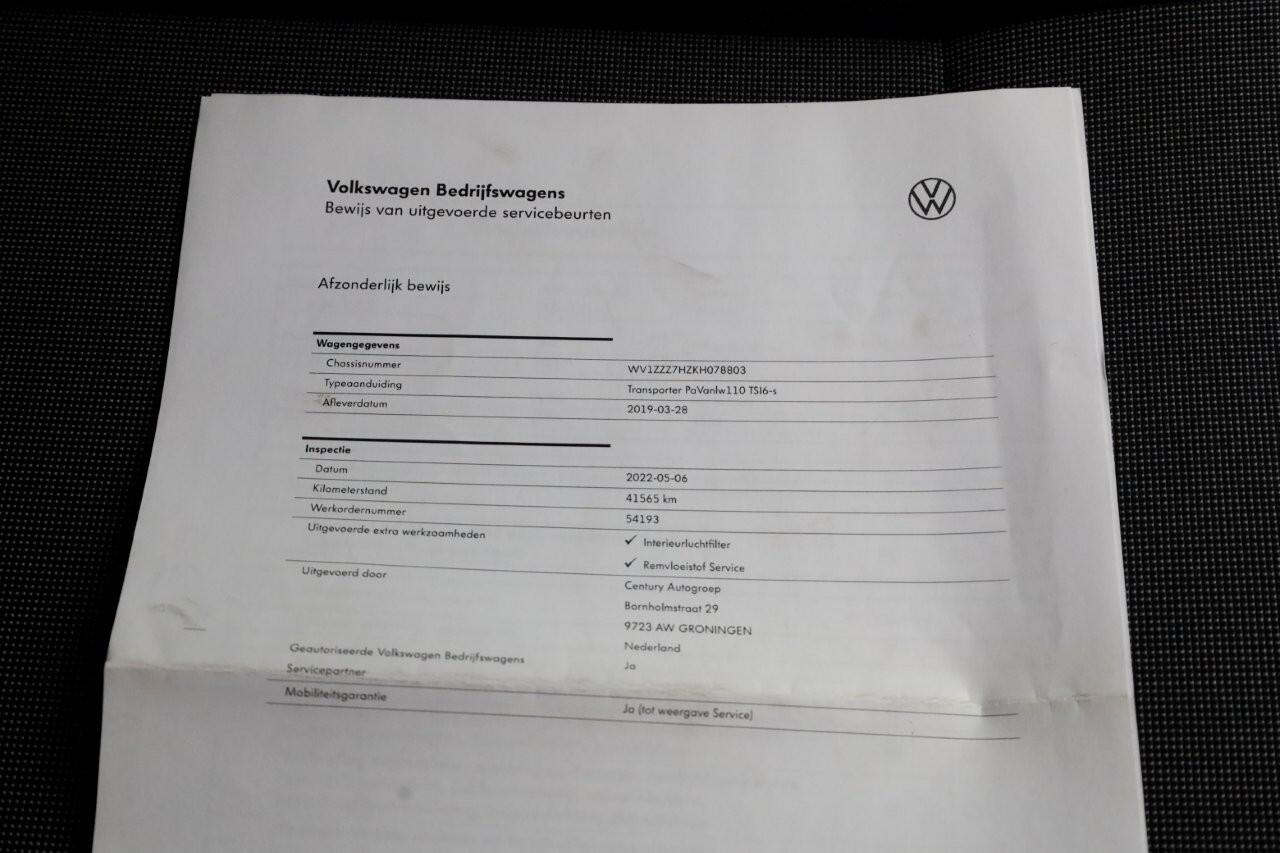 Volkswagen TRANSPORTER 2.0 TSI 150pk Benzine L2H3 Trendline Airco/Camera/Camper? BPM-VRIJ 03-2019