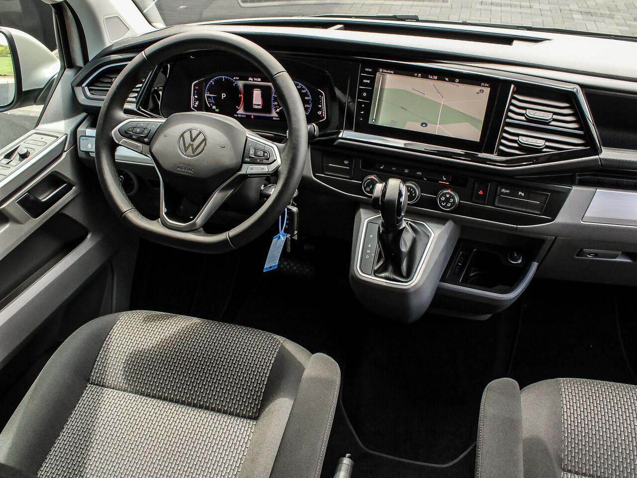 Volkswagen TRANSPORTER 2.0 TDI 204PK DSG Bulli Dubbele Cabine | BPM VRIJ! | 2X SCHUIFDEUR | ACHTERKLEP | ADAPTIVE CRUISE | LED | NAVI |