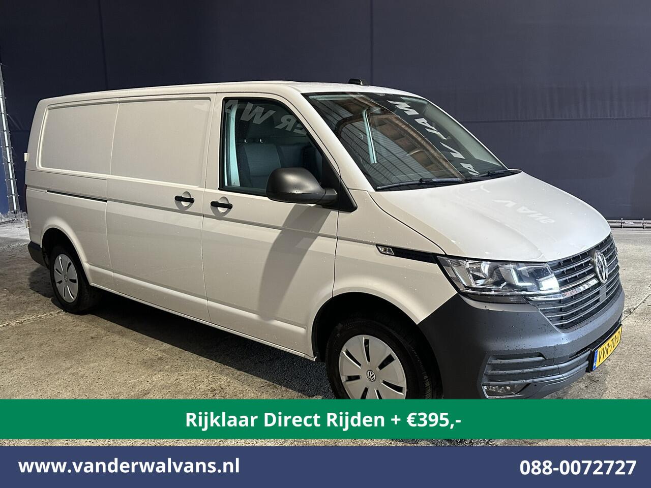 Volkswagen TRANSPORTER 2.0 TDI L2H1 Euro6 *Rijklaar Direct Rijden* Airco | Navigatie | Apple Carplay | Android Auto | Trekhaak Cruisecontrol, Parkeersensoren