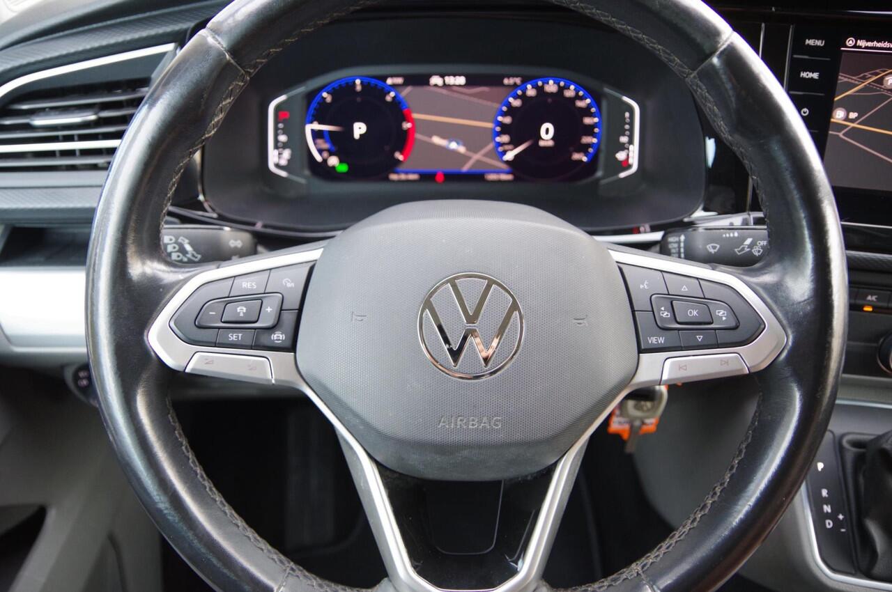 Volkswagen TRANSPORTER 2.0 TDI BULLI L2 150PK AUT. LED, LEDER, VIRTUAL, ADAPT. CRUISE, CAMERA, NAVI, AIRCO, PDC, APPLE CARPLAY