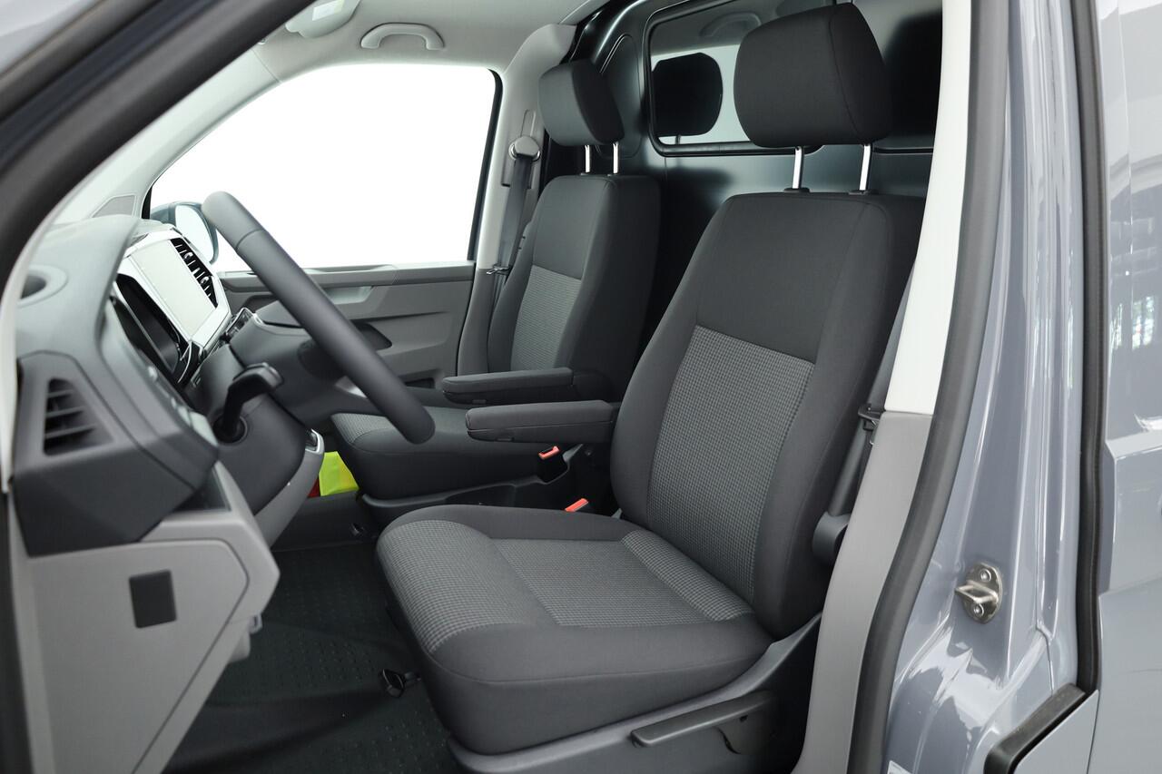 Volkswagen TRANSPORTER 2.0 TDI - 150pk DSG-Automaat | Digitaal Cockpit | BLACK EDITION Airco | Navi | Cruise | 2x Schuifdeur | Pure Grey | BPM Vrij!