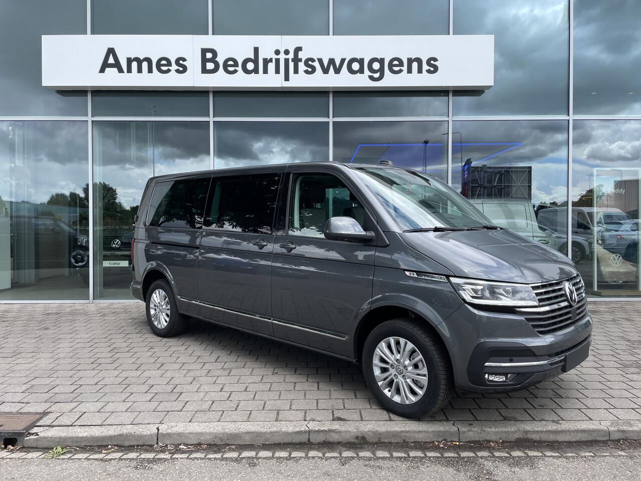 Volkswagen TRANSPORTER 2.0 TDI L2H1 32 DC Caravelle Highline | Led | Digital cockpit | Leer | Schuifdeuren elektrisch