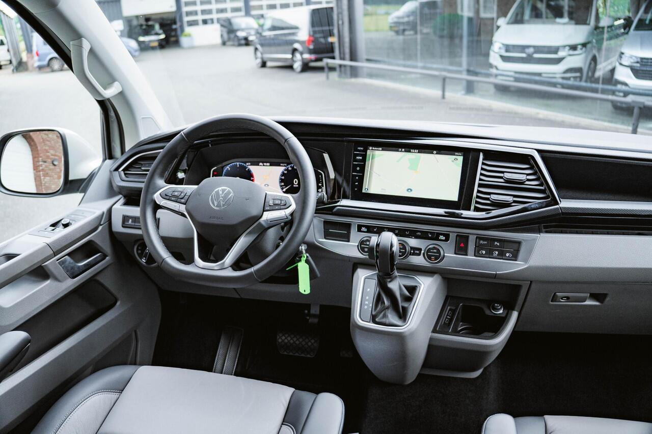 Volkswagen TRANSPORTER T6.1 Caravelle 2.0 TDI 204 PK DSG L2H1 DUB/CAB A-Deuren ACC | LED | Leder | Apple Carplay/ Android Auto | Privacy glass |