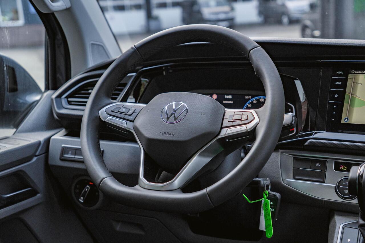 Volkswagen TRANSPORTER 2.0 TDI 204PK L2H1 DUB/CAB LEDER ACC Lane Assist Volkswagen Transporter 2.0 TDI L2H1 32 DC