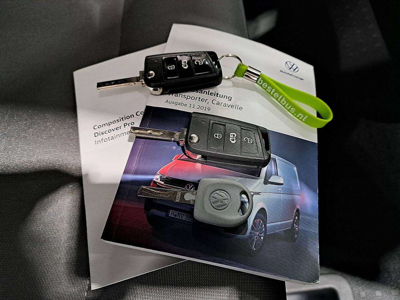 Volkswagen TRANSPORTER 2.0 TDI L2H1 Automaat Airco Achterdeuren 3 Zits Cruise Control Euro6 150 PK!