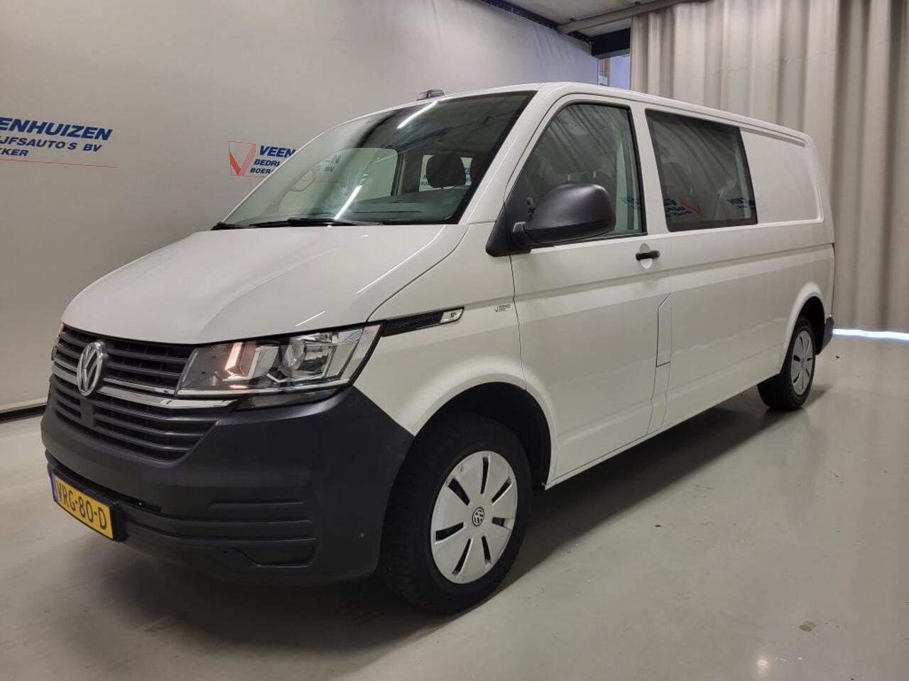 Volkswagen TRANSPORTER 2.0TDI L2/H1 Dubbele Cabine Euro 6!