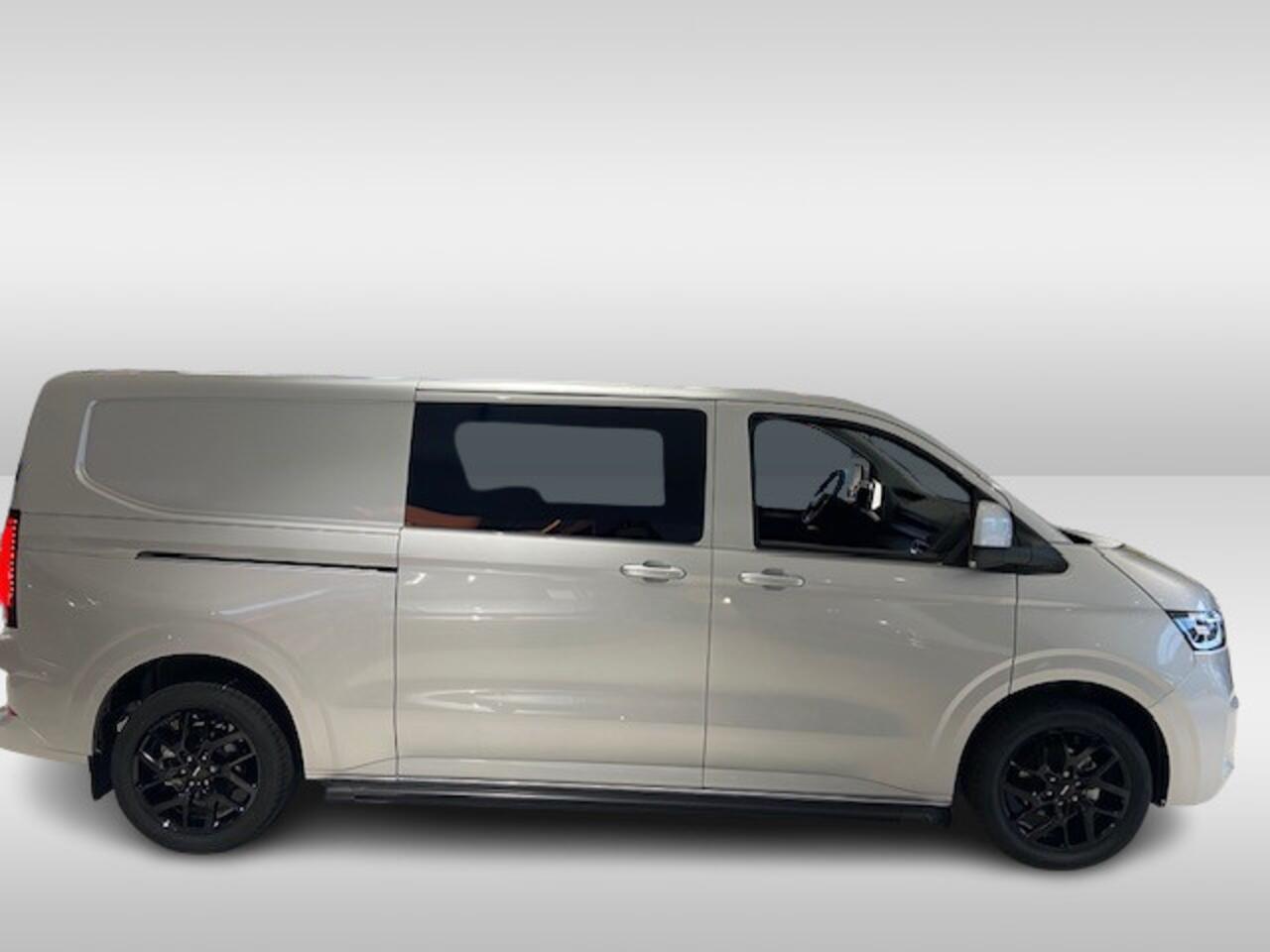 Volkswagen TRANSPORTER 2.0 TDI 170 PK AutomaatL2H1 30 Bulli / Dubbel Cabine Exclusive , zwarte velgen 19 inch , side steps zwart