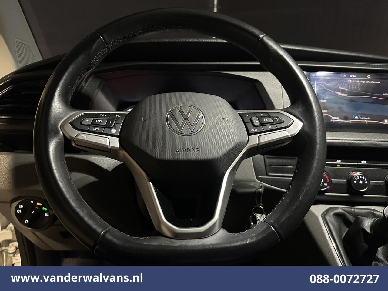 Volkswagen TRANSPORTER 2.0 TDI 150pk L2H1 Euro6 Airco | Navigatie | Apple Carplay | Cruisecontrol Trekhaak, Android Auto, Parkeersensoren