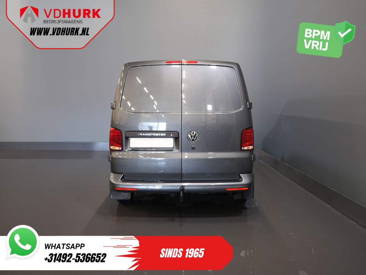 Volkswagen TRANSPORTER 2.0 TDI 150 pk DSG Aut. L2 DC Dubbel Cabine LED/ Adapt.Cruise/ Standkachel/ Stoelverw./ Carplay/ Camera/ PDC/ LMV/ Trekhaak/ Airco