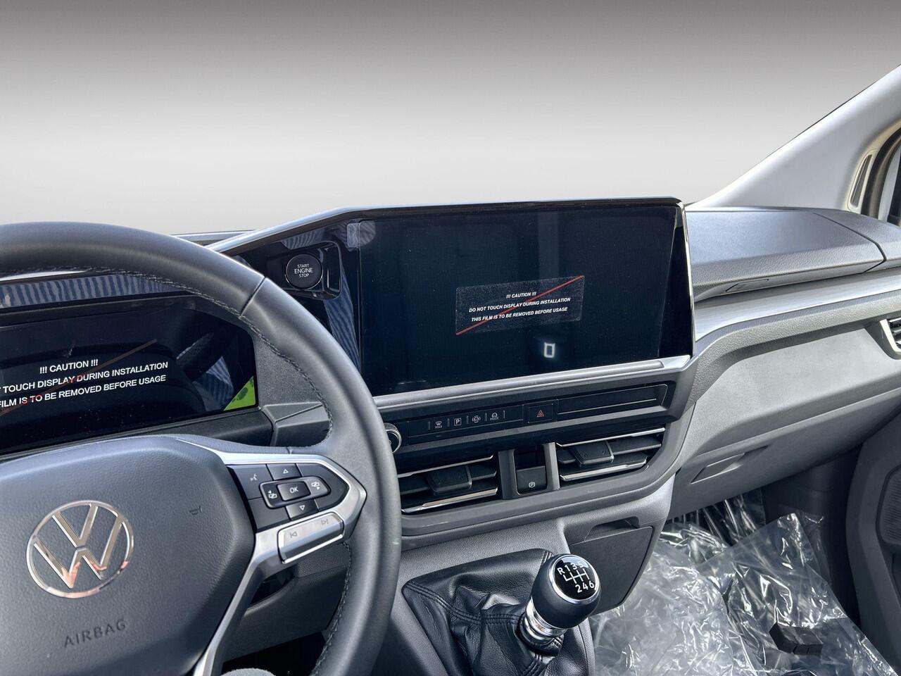 Volkswagen TRANSPORTER Bedrijfswagens Life L1 2.0 TDI EU6 110 kW 150 pk 6 versn. hand | BPM vrij | Achterdeuren zonder ruit | Zitpakket 3 voor Life & Style - armleuningen, bijrijdersbank met doorlaadfunctie en klaptafel | Multifunctioneel kunstlederen stuurwiel |