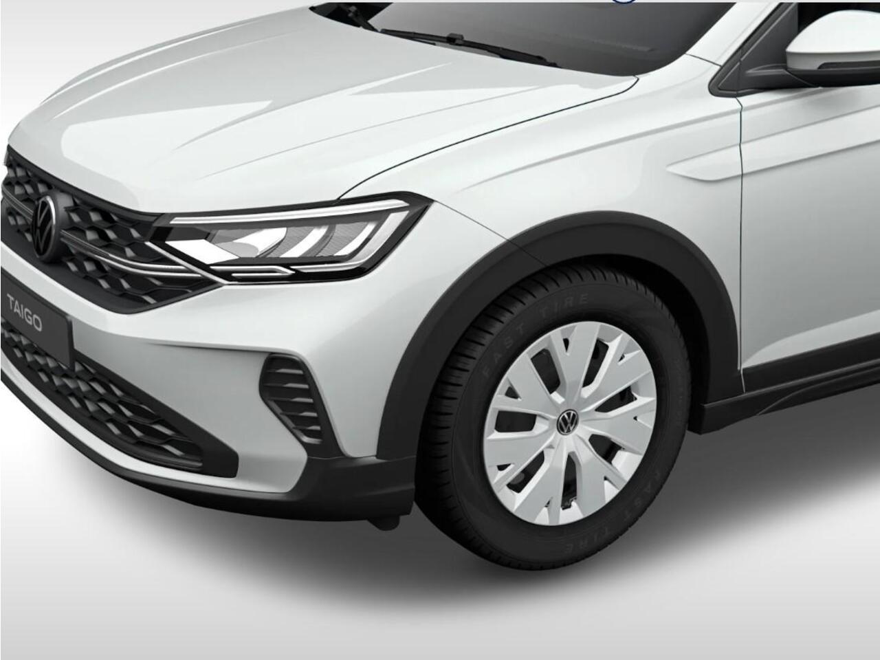 Volkswagen Taigo Edition 1.0 TSI 95 pk 5 versn. Hand · Parkeersensoren achter · Multifunctioneel stuurwiel · Private lease ,- ¤ 399 per maand ·