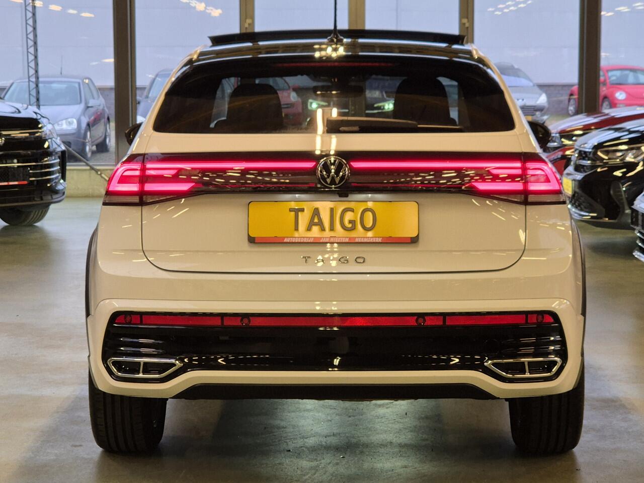 Volkswagen Taigo 1.0 TSI R-Line -110pk- | Matrix LED | Panorama Dak | Camera | Rijklaarprijs incl. 1 jaar Bovag garantie