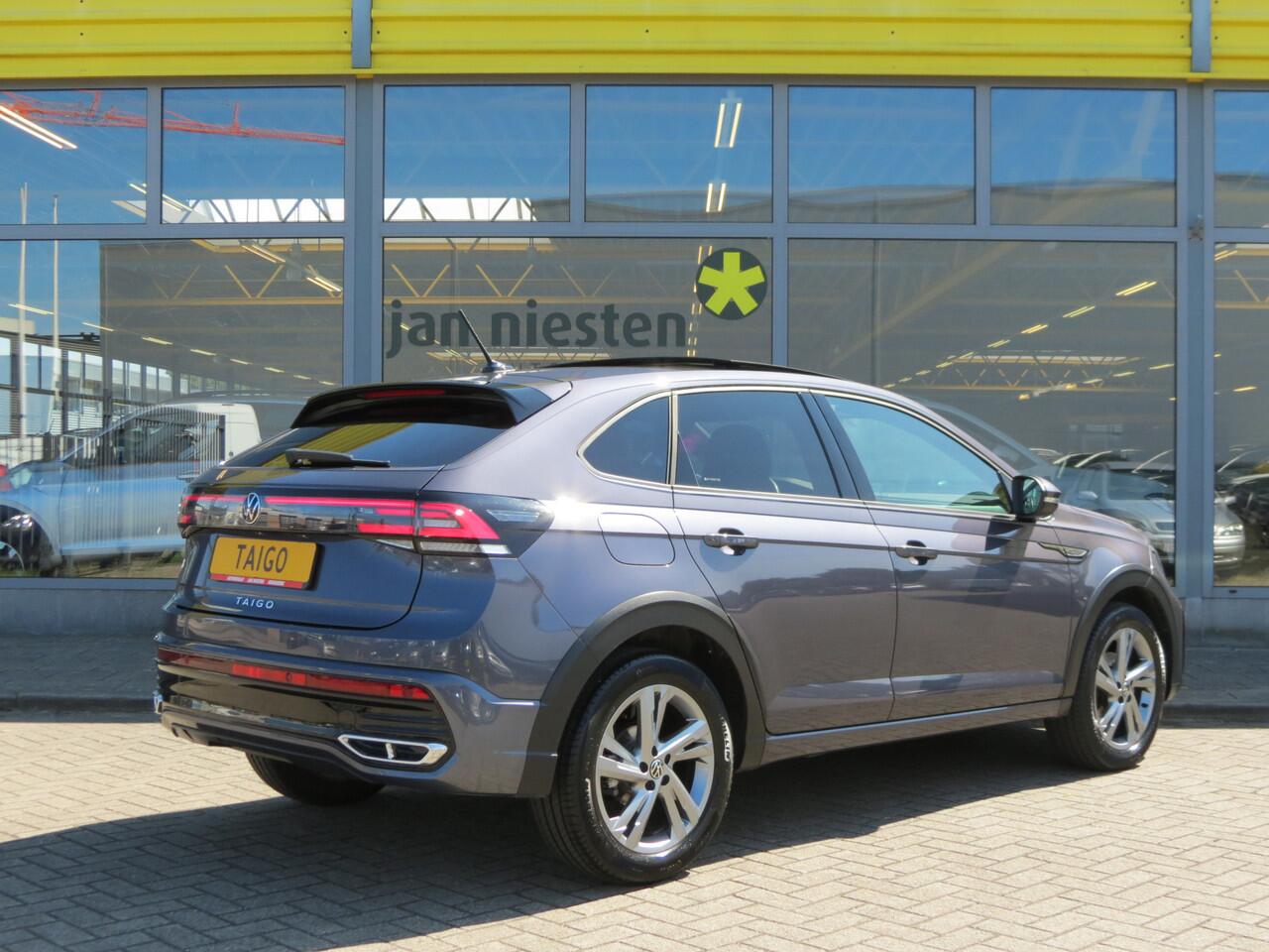 Volkswagen Taigo 1.0 TSI R-Line -110pk- | Panorama dak | LED | IQ Drive | Rijklaarprijs incl. 1 jaar Bovag garantie