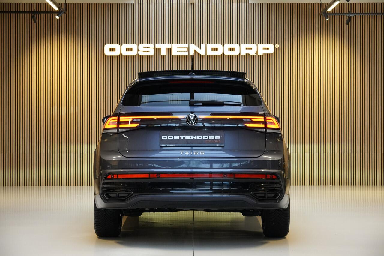 Volkswagen Taigo 1.5TSI/150pk R-Line Blackstyle DSG Automaat|2022|Panoramadak|Beats|Trekhaak|18" LMV|Cruise+ACC|PDC+Assist+Camera|Matrix LED|Side Assist|Virtual Cockpit