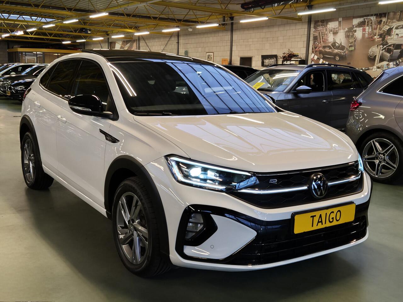 Volkswagen Taigo 1.0 TSI R-Line -110pk- | Matrix LED | Panorama Dak | Camera | Rijklaarprijs incl. 1 jaar Bovag garantie