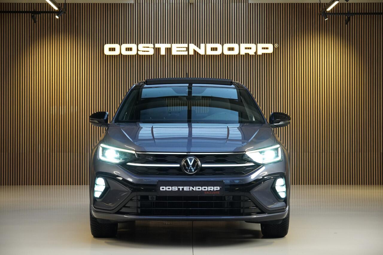 Volkswagen Taigo 1.5TSI/150pk R-Line Blackstyle DSG Automaat|2022|Panoramadak|Beats|Trekhaak|18" LMV|Cruise+ACC|PDC+Assist+Camera|Matrix LED|Side Assist|Virtual Cockpit