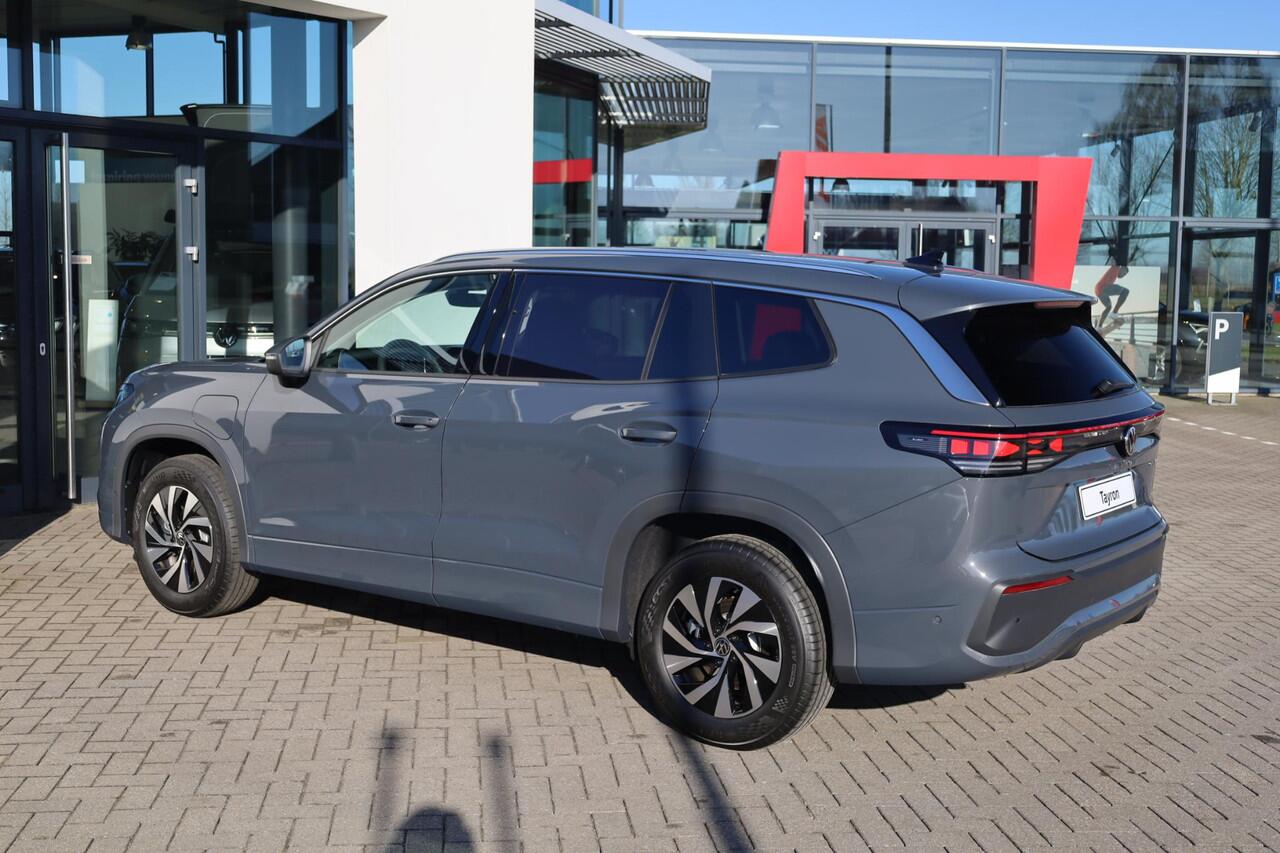 Volkswagen Tayron 1.5 eHybrid Life Edition 204PK / 150kW DSG, Achteruitrijcamera, verwarmbare voorstoelen + stuurwiel, Apple Carplay & Android Auto, navigatie, dodehoekdetectie (Side Assist), Keyless Entry & Start, full LED koplmapen, trekhaak incl. aanhanger manouvreerhu