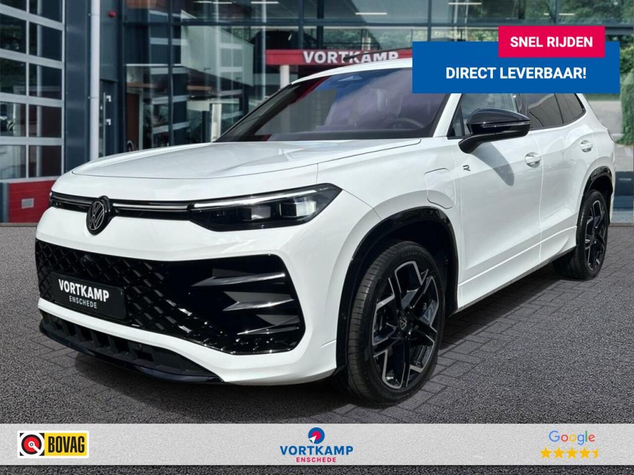 Volkswagen Tayron 1.5 TSI R-LINE E-HYBRID 272PK LEDER/PANO-DAK/TREKHAAK/360-CAMERA