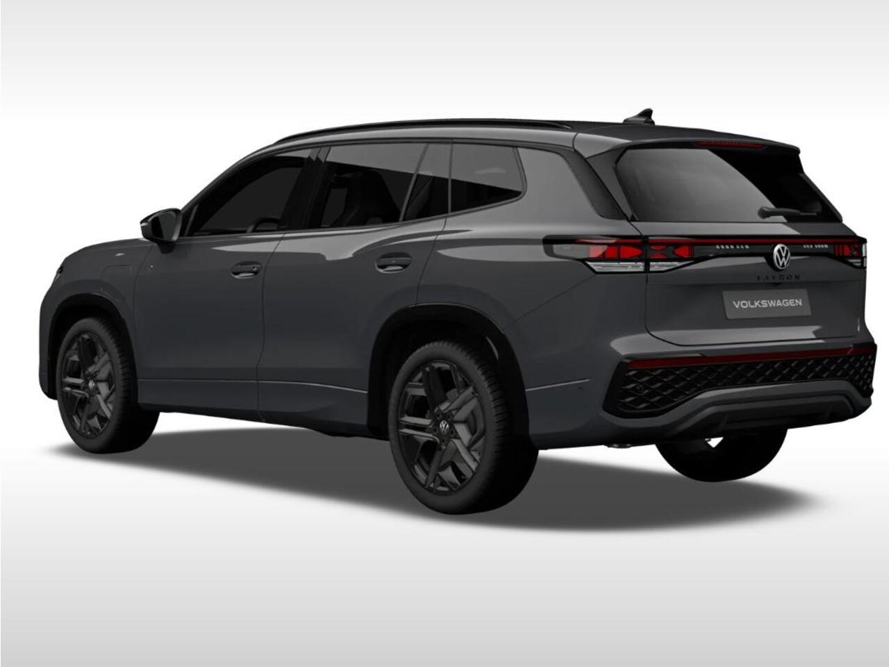 Volkswagen Tayron R-Line-Edition 1.5 eHybrid 204 pk 6 versn. DSG · Assistance pakket plus · Black style pakket · Design pakket · Interieur style pakket · Trekhaak incl. aanhangermanoeuvreerhulp 'trailer assist' ·