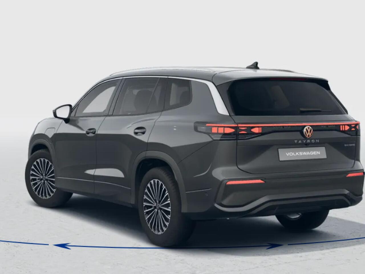 Volkswagen Tayron Life Edition 1.5 eHybrid 204 pk 6 versn. DSG · Comfort Pakket · Trekhaak inklapbaar, met elektrische ontgrendeling, incl. aanhangermanoeuvreerhulp Trailer Assist