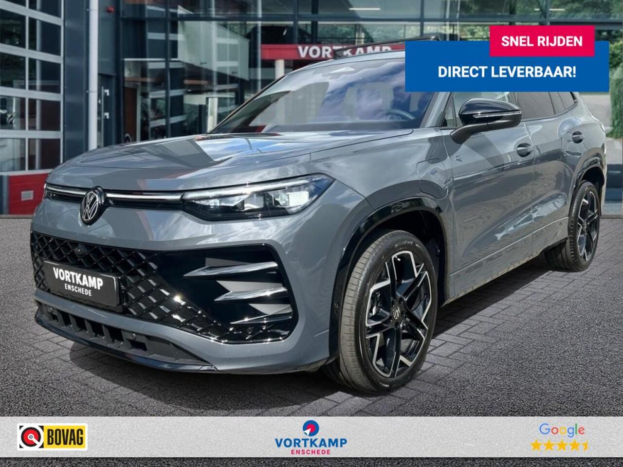 Volkswagen Tayron 1.5 TSI R-LINE E-HYBRID 272 PK LEDER/PANO-DAK/360-CAMERA/HenK/TRE