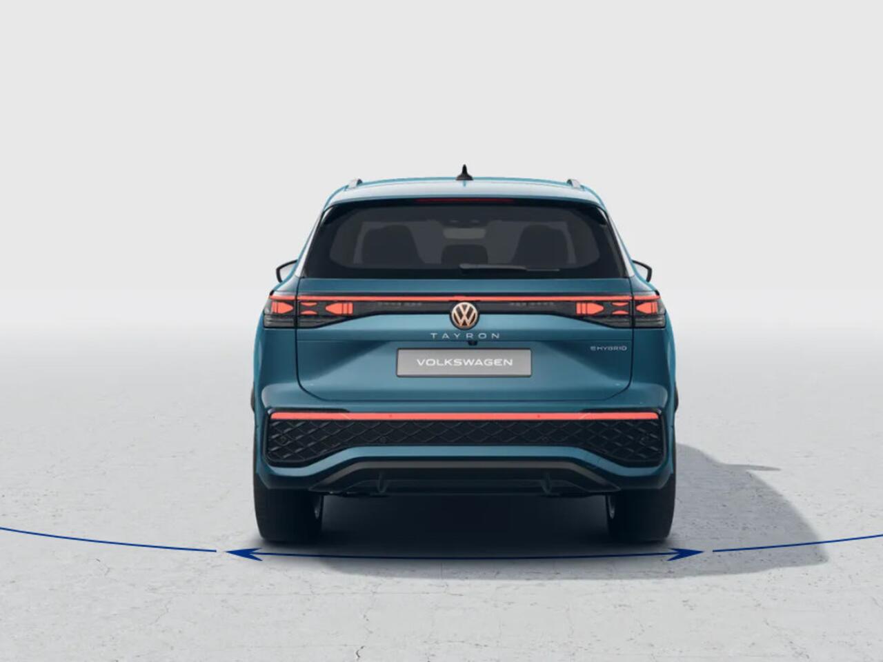 Volkswagen Tayron R-Line-Edition 1.5 eHybrid 272 pk 6 versn. DSG · Assistance Pakket 'IQ.DRIVE' · Design Pakket 'Black Style' · Koplampverlichting HD-matrix · Trekhaak inklapbaar & trailer assist ·