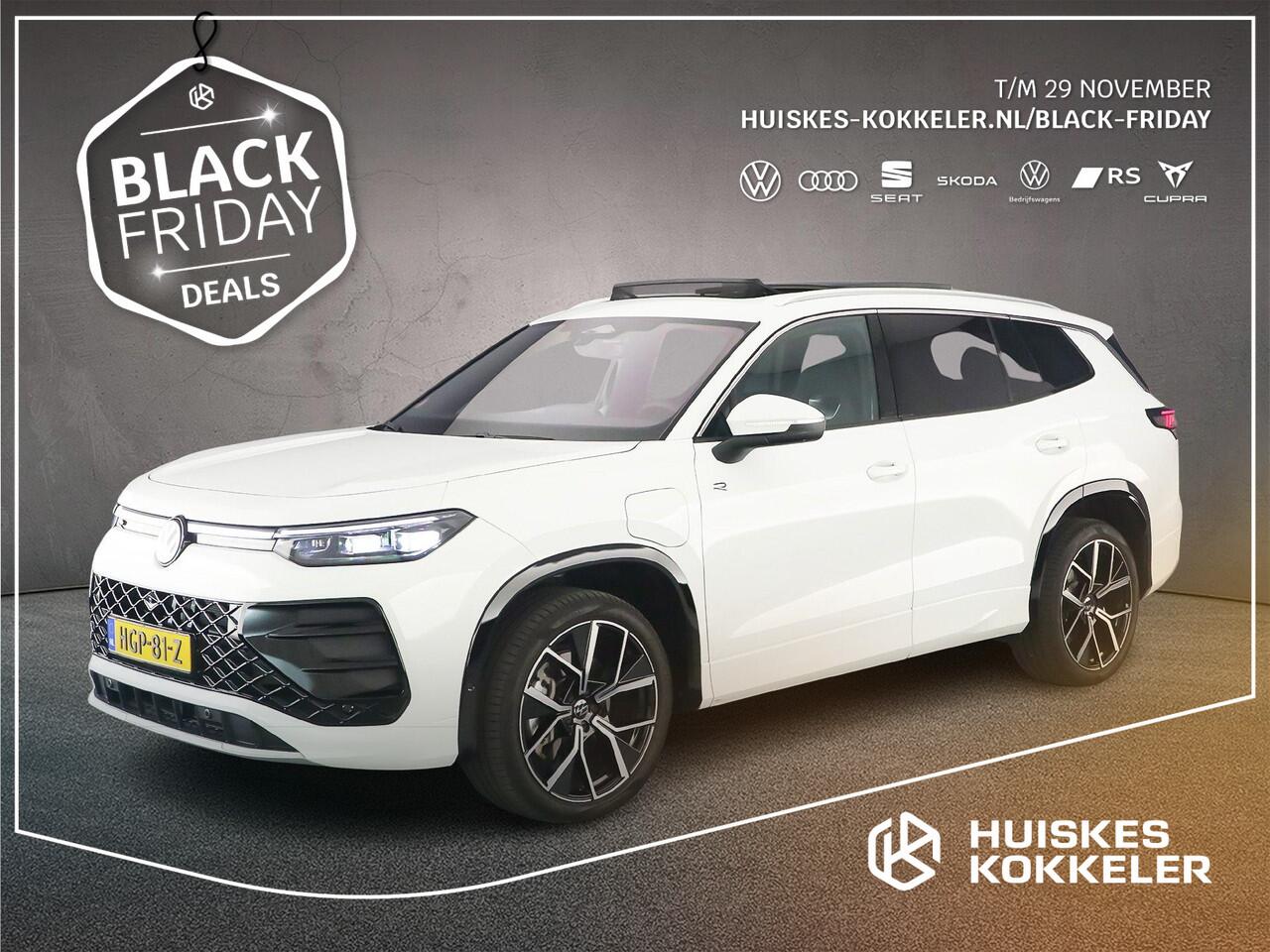 Volkswagen Tayron R-Line Edition 1.5 TSI eHybrid 204pk DSG Automaat Panoramadak, Adaptive cruise control, 360 camera, Achteruitrijcamera, LED matrix koplampen, Navigatie, Elektrische achterklep