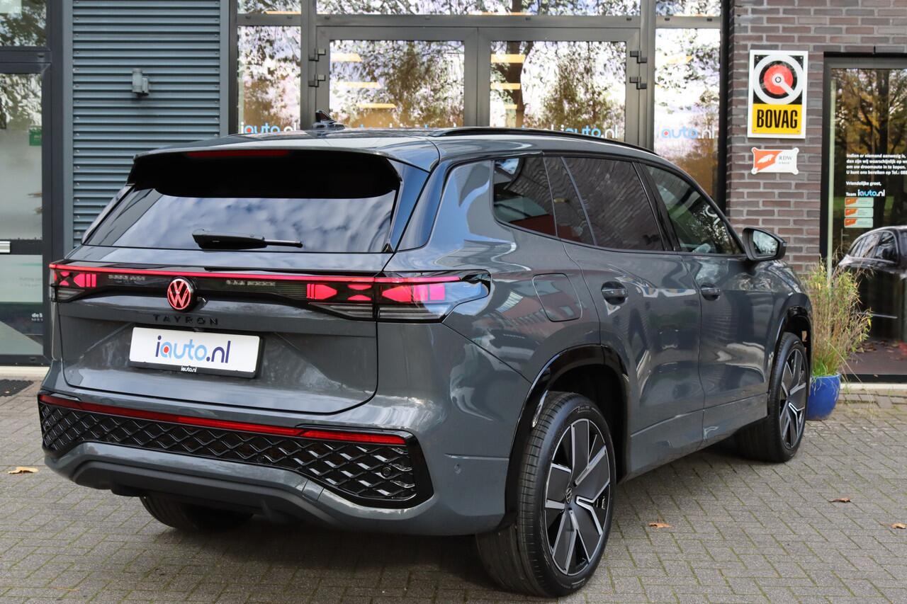 Volkswagen Tayron 1.5 eHybrid 272PK R-Line Black Style IQ.Light HD/Pano/Keyless/360/DCC/ACC/Dodehoek/20"/Trekhaak
