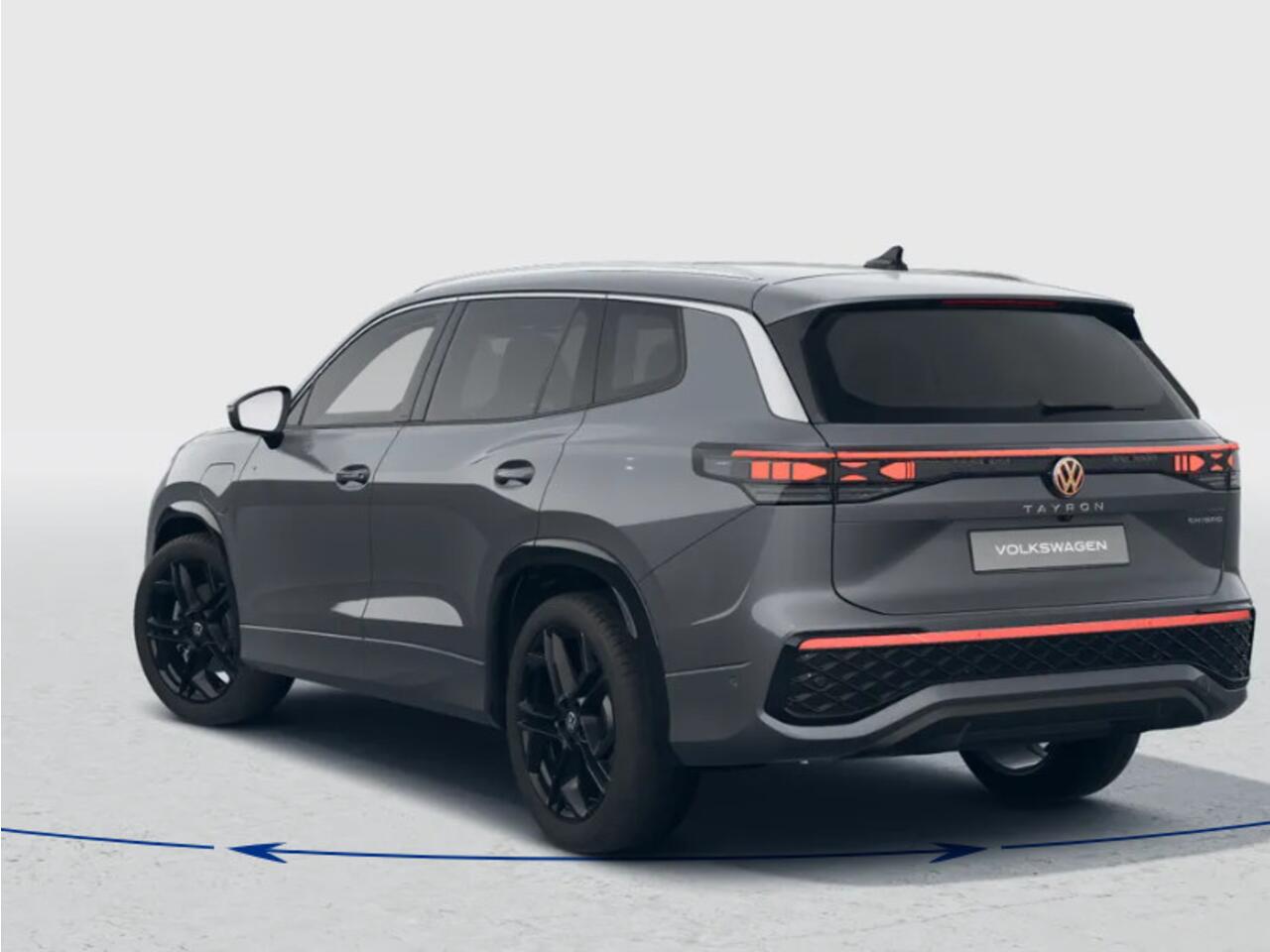 Volkswagen Tayron R-Line Edition 1.5 eHybrid 272 pk 6 versn. DSG · Comfort Pakket · Travel Pakket · Trekhaak inklapbaar, met elektrische ontgrendeling, incl. aanhangermanoeuvreerhulp Trailer Assist ·