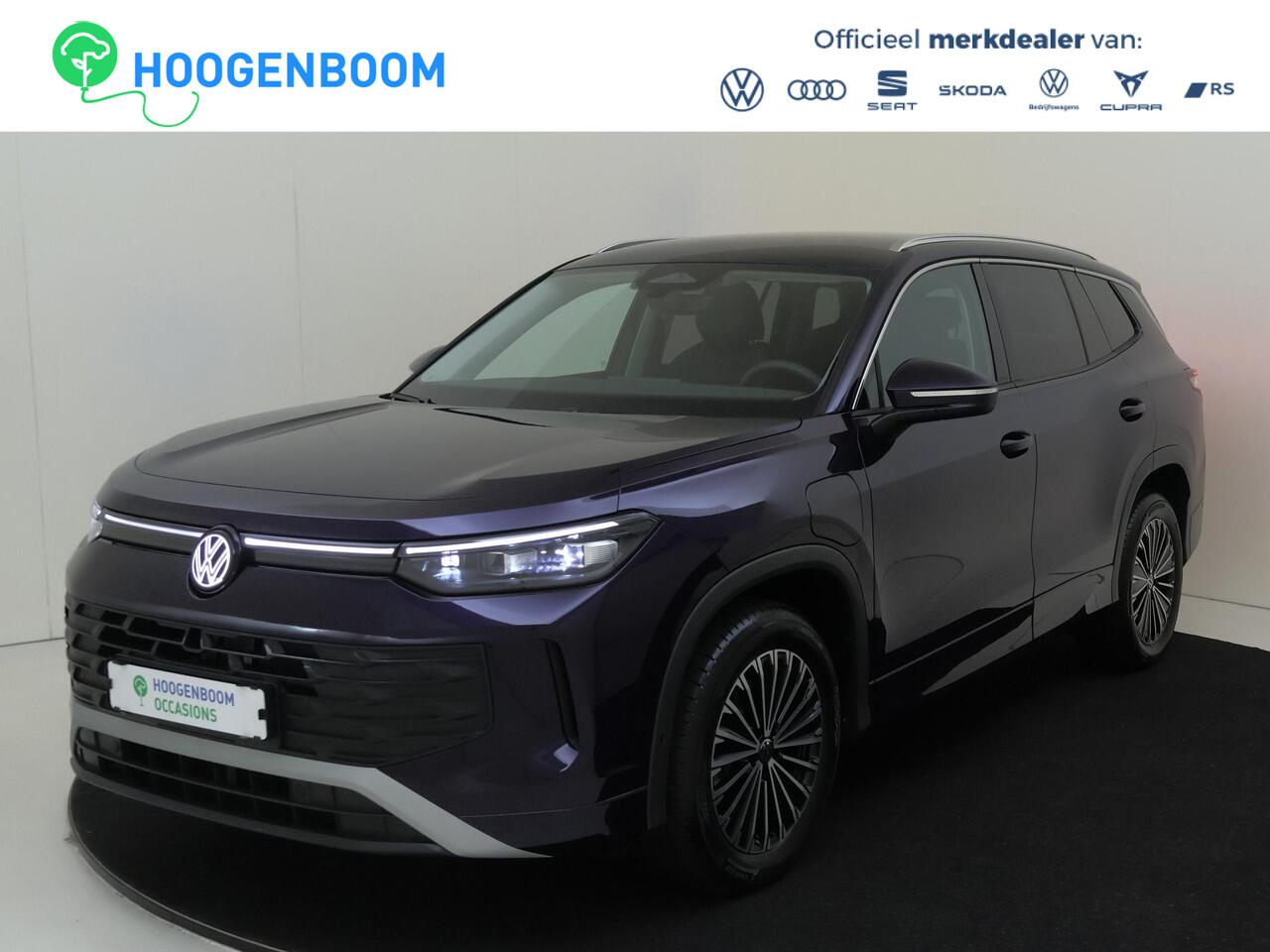 Volkswagen Tayron 1.5 eHybrid Life Edition | Adaptieve demping | Keyless | Dodehoek detectie | Stoel- en stuurwielverwarming | Parkeerasisstent | Achteruitrijcamera | Voorklimatisering | Adaptieve cruise control |