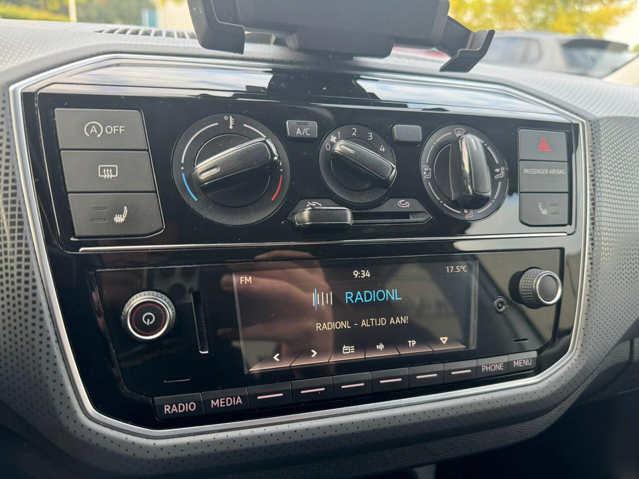 Volkswagen UP! 1.0 IQ Editie cruise, airco, pdc, stoelver,